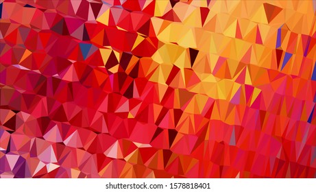 Geometric design. Colorful gradient mosaic background. Geometric triangle, mosaic, abstract background. Mosaic, color background. Mosaic texture. The effect of stained glass. EPS 10 Vector
