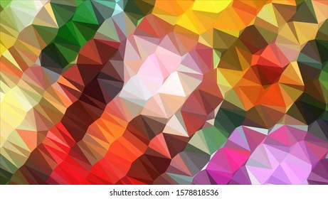 Geometric design. Colorful gradient mosaic background. Geometric triangle, mosaic, abstract background. Mosaic, color background. Mosaic texture. The effect of stained glass. EPS 10 Vector