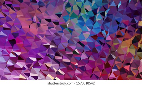 Geometric design. Colorful gradient mosaic background. Geometric triangle, mosaic, abstract background. Mosaic, color background. Mosaic texture. The effect of stained glass. EPS 10 Vector