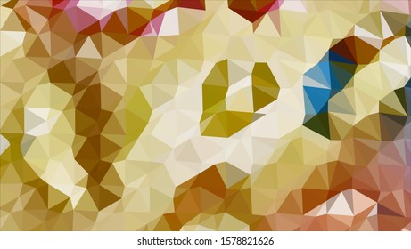 Geometric design. Colorful gradient mosaic background. Geometric triangle, mosaic, abstract background. Mosaic, color background. Mosaic texture. The effect of stained glass. EPS 10 Vector