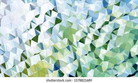 Geometric design. Colorful gradient mosaic background. Geometric triangle, mosaic, abstract background. Mosaic, color background. Mosaic texture. The effect of stained glass. EPS 10 Vector