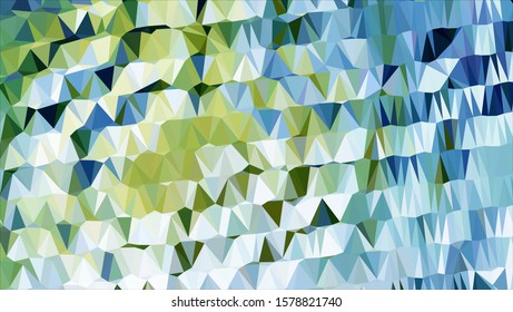 Geometric design. Colorful gradient mosaic background. Geometric triangle, mosaic, abstract background. Mosaic, color background. Mosaic texture. The effect of stained glass. EPS 10 Vector