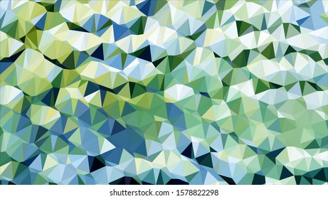 Geometric design. Colorful gradient mosaic background. Geometric triangle, mosaic, abstract background. Mosaic, color background. Mosaic texture. The effect of stained glass. EPS 10 Vector