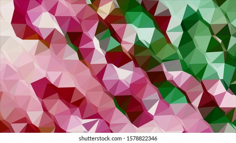 Geometric design. Colorful gradient mosaic background. Geometric triangle, mosaic, abstract background. Mosaic, color background. Mosaic texture. The effect of stained glass. EPS 10 Vector