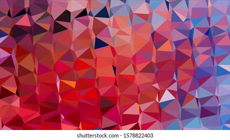 Geometric design. Colorful gradient mosaic background. Geometric triangle, mosaic, abstract background. Mosaic, color background. Mosaic texture. The effect of stained glass. EPS 10 Vector