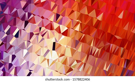 Geometric design. Colorful gradient mosaic background. Geometric triangle, mosaic, abstract background. Mosaic, color background. Mosaic texture. The effect of stained glass. EPS 10 Vector