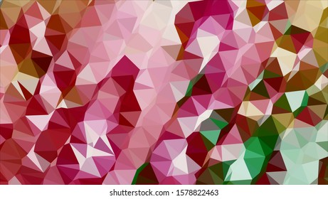 Geometric design. Colorful gradient mosaic background. Geometric triangle, mosaic, abstract background. Mosaic, color background. Mosaic texture. The effect of stained glass. EPS 10 Vector
