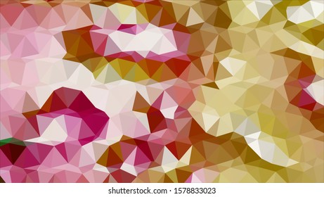 Geometric design. Colorful gradient mosaic background. Geometric triangle, mosaic, abstract background. Mosaic, color background. Mosaic texture. The effect of stained glass. EPS 10 Vector