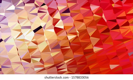 Geometric design. Colorful gradient mosaic background. Geometric triangle, mosaic, abstract background. Mosaic, color background. Mosaic texture. The effect of stained glass. EPS 10 Vector