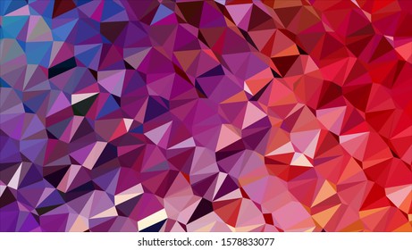 Geometric design. Colorful gradient mosaic background. Geometric triangle, mosaic, abstract background. Mosaic, color background. Mosaic texture. The effect of stained glass. EPS 10 Vector