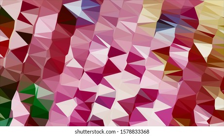 Geometric design. Colorful gradient mosaic background. Geometric triangle, mosaic, abstract background. Mosaic, color background. Mosaic texture. The effect of stained glass. EPS 10 Vector