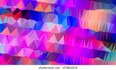 Geometric design. Colorful gradient mosaic background. Geometric triangle, mosaic, abstract background. Mosaic, color background. Mosaic texture. The effect of stained glass. EPS 10 Vector