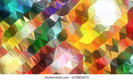 Geometric design. Colorful gradient mosaic background. Geometric triangle, mosaic, abstract background. Mosaic, color background. Mosaic texture. The effect of stained glass. EPS 10 Vector
