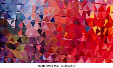Geometric design. Colorful gradient mosaic background. Geometric triangle, mosaic, abstract background. Mosaic, color background. Mosaic texture. The effect of stained glass. EPS 10 Vector
