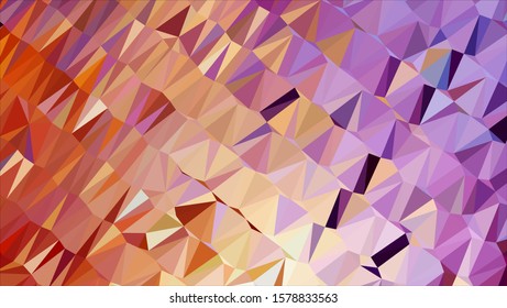 Geometric design. Colorful gradient mosaic background. Geometric triangle, mosaic, abstract background. Mosaic, color background. Mosaic texture. The effect of stained glass. EPS 10 Vector