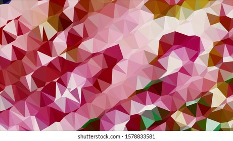 Geometric design. Colorful gradient mosaic background. Geometric triangle, mosaic, abstract background. Mosaic, color background. Mosaic texture. The effect of stained glass. EPS 10 Vector