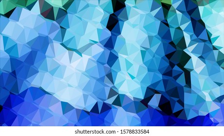 Geometric design. Colorful gradient mosaic background. Geometric triangle, mosaic, abstract background. Mosaic, color background. Mosaic texture. The effect of stained glass. EPS 10 Vector