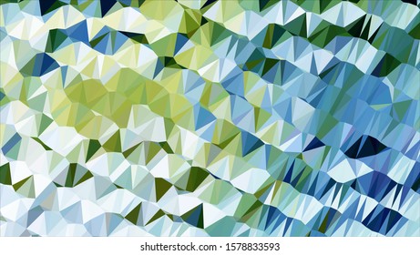 Geometric design. Colorful gradient mosaic background. Geometric triangle, mosaic, abstract background. Mosaic, color background. Mosaic texture. The effect of stained glass. EPS 10 Vector