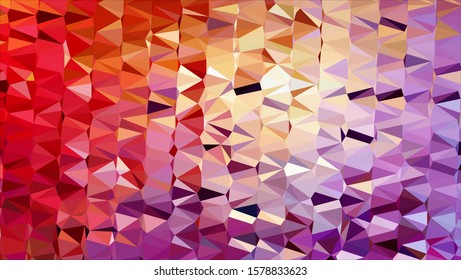 Geometric design. Colorful gradient mosaic background. Geometric triangle, mosaic, abstract background. Mosaic, color background. Mosaic texture. The effect of stained glass. EPS 10 Vector