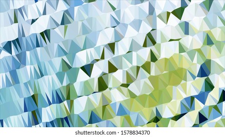 Geometric design. Colorful gradient mosaic background. Geometric triangle, mosaic, abstract background. Mosaic, color background. Mosaic texture. The effect of stained glass. EPS 10 Vector