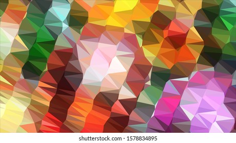 Geometric design. Colorful gradient mosaic background. Geometric triangle, mosaic, abstract background. Mosaic, color background. Mosaic texture. The effect of stained glass. EPS 10 Vector