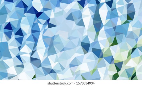 Geometric design. Colorful gradient mosaic background. Geometric triangle, mosaic, abstract background. Mosaic, color background. Mosaic texture. The effect of stained glass. EPS 10 Vector