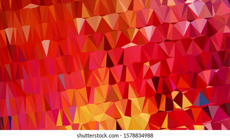 Geometric design. Colorful gradient mosaic background. Geometric triangle, mosaic, abstract background. Mosaic, color background. Mosaic texture. The effect of stained glass. EPS 10 Vector