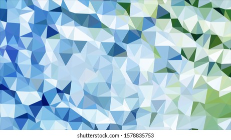 Geometric design. Colorful gradient mosaic background. Geometric triangle, mosaic, abstract background. Mosaic, color background. Mosaic texture. The effect of stained glass. EPS 10 Vector