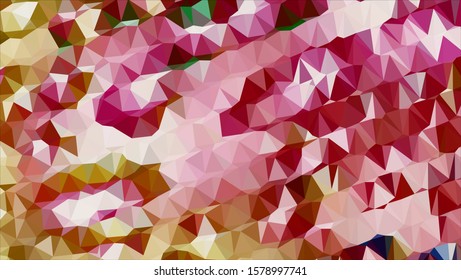 Geometric design. Colorful gradient mosaic background. Geometric triangle, mosaic, abstract background. Mosaic, color background. Mosaic texture. The effect of stained glass. EPS 10 Vector