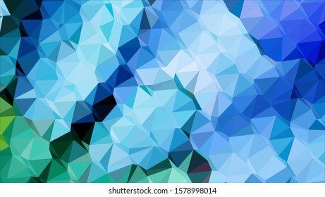 Geometric design. Colorful gradient mosaic background. Geometric triangle, mosaic, abstract background. Mosaic, color background. Mosaic texture. The effect of stained glass. EPS 10 Vector