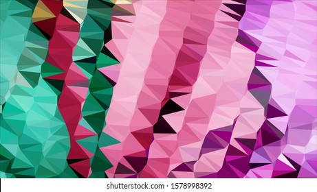 Geometric design. Colorful gradient mosaic background. Geometric triangle, mosaic, abstract background. Mosaic, color background. Mosaic texture. The effect of stained glass. EPS 10 Vector