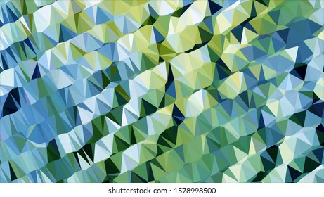 Geometric design. Colorful gradient mosaic background. Geometric triangle, mosaic, abstract background. Mosaic, color background. Mosaic texture. The effect of stained glass. EPS 10 Vector