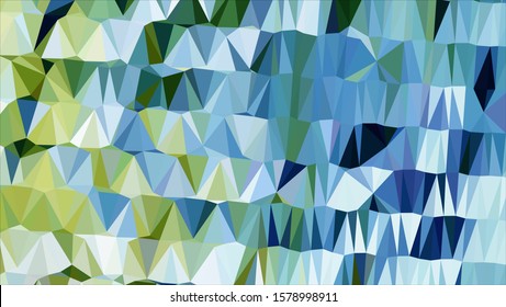 Geometric design. Colorful gradient mosaic background. Geometric triangle, mosaic, abstract background. Mosaic, color background. Mosaic texture. The effect of stained glass. EPS 10 Vector