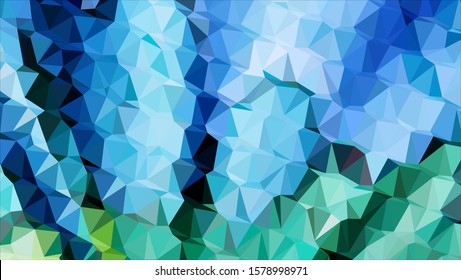 Geometric design. Colorful gradient mosaic background. Geometric triangle, mosaic, abstract background. Mosaic, color background. Mosaic texture. The effect of stained glass. EPS 10 Vector