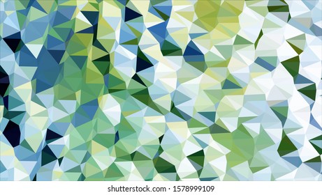 Geometric design. Colorful gradient mosaic background. Geometric triangle, mosaic, abstract background. Mosaic, color background. Mosaic texture. The effect of stained glass. EPS 10 Vector