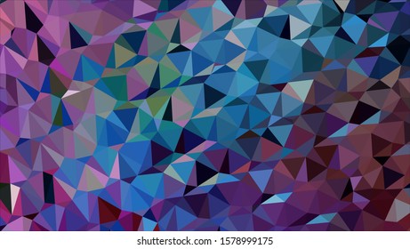 Geometric design. Colorful gradient mosaic background. Geometric triangle, mosaic, abstract background. Mosaic, color background. Mosaic texture. The effect of stained glass. EPS 10 Vector