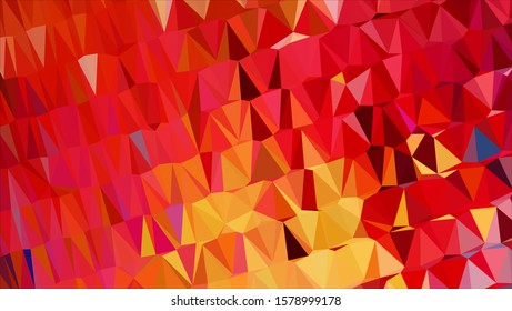 Geometric design. Colorful gradient mosaic background. Geometric triangle, mosaic, abstract background. Mosaic, color background. Mosaic texture. The effect of stained glass. EPS 10 Vector