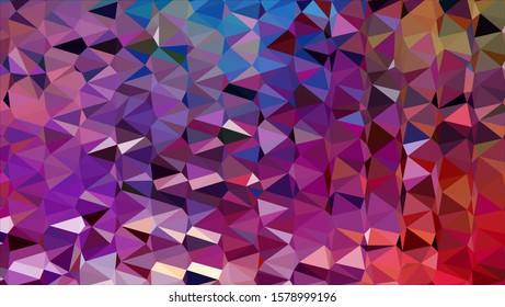 Geometric design. Colorful gradient mosaic background. Geometric triangle, mosaic, abstract background. Mosaic, color background. Mosaic texture. The effect of stained glass. EPS 10 Vector