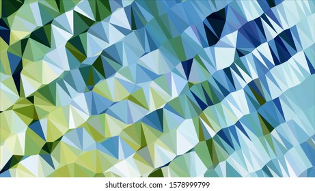 Geometric design. Colorful gradient mosaic background. Geometric triangle, mosaic, abstract background. Mosaic, color background. Mosaic texture. The effect of stained glass. EPS 10 Vector