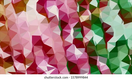 Geometric design. Colorful gradient mosaic background. Geometric triangle, mosaic, abstract background. Mosaic, color background. Mosaic texture. The effect of stained glass. EPS 10 Vector