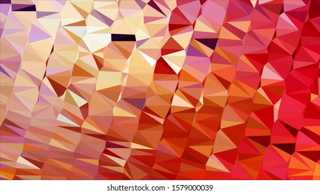 Geometric design. Colorful gradient mosaic background. Geometric triangle, mosaic, abstract background. Mosaic, color background. Mosaic texture. The effect of stained glass. EPS 10 Vector