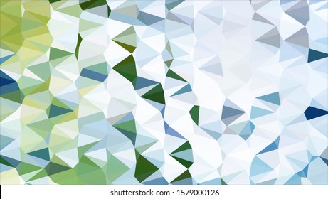 Geometric design. Colorful gradient mosaic background. Geometric triangle, mosaic, abstract background. Mosaic, color background. Mosaic texture. The effect of stained glass. EPS 10 Vector