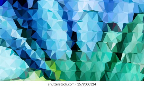 Geometric design. Colorful gradient mosaic background. Geometric triangle, mosaic, abstract background. Mosaic, color background. Mosaic texture. The effect of stained glass. EPS 10 Vector