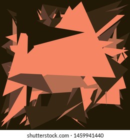 Geometric design. Colorful mosaic background. Geometric triangle, mosaic, abstract background. Mosaic, color background. Mosaic texture. EPS 10 Vector