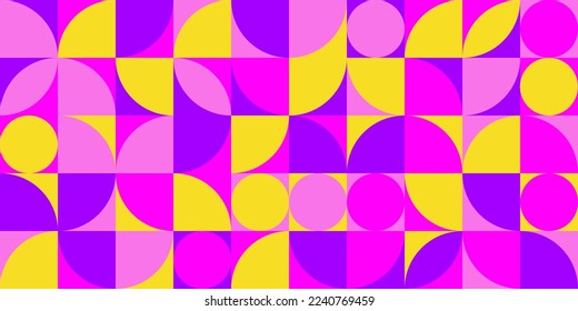 Elemento de diseño geométrico semitono formas gráficas coloreadas líneas vectoriales formas murales abstractas fondo panner punto
