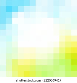 geometric design element. Vector illustration in polygonal style. Pixel.