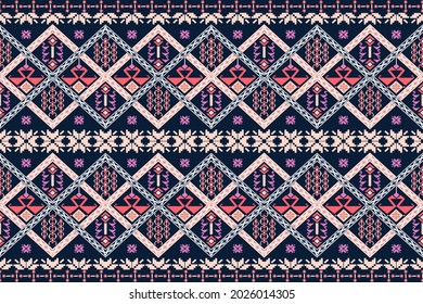 Geometric design. Ethnic pattern. Aztec art. Abstract background.