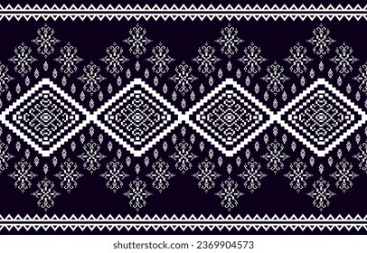 Geometric design fabric pattern, seamless, wallpaper, clothing, carpet, fiber, yarn and shawl. Asian Indian. Abstract background.