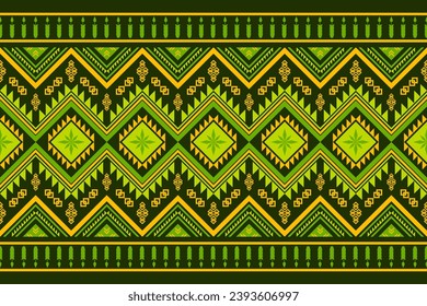 Geometrisches Muster, nahtlos, Tapeten, Kleidung, Teppich, Fasern, Garn und Schal. Asiatische Indianer. Abstrakter Hintergrund.