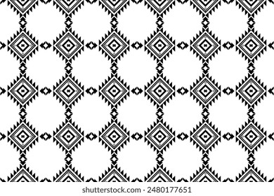 Geometric design fabric pattern, seamless, wallpaper, clothing, carpet, ikat,fiber, yarn and shawl. Asian Indian. Abstract background